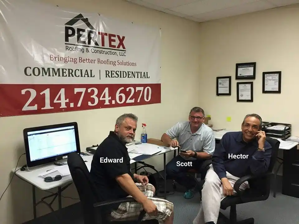 PERTEX team in office